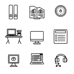 office icon, office icons, icon, vector, set, document, book, business, symbol, icons, file icon, sign, paper, office, computer, web, folder, silhouette, black, design, internet, illustration, pen