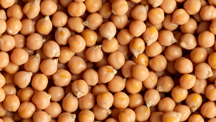 Close-Up of Cooked Chickpeas Background