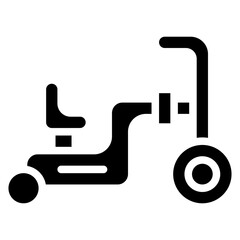 Obraz premium Tricycle Vector Icon Design Illustration
