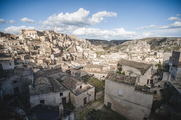 Obraz premium Matera Sassi in Basilicata, Italy