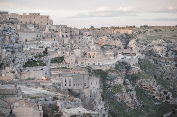 Obraz premium Matera Sassi in Basilicata, Italy
