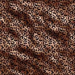 Bronze Leopard Digital Paper, Pattern Digital Paper