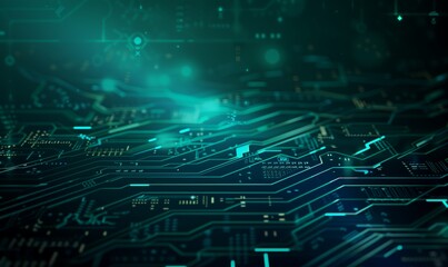 Sagoma della scheda madre del computer per la progettazione del sito IT dell'azienda. Scheda di circuito. Tecnologia hardware del computer elettronico. Chip digitale della scheda madre