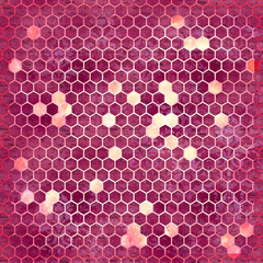 Burgundy Bee Digital Paper, Pattern Digital Paper