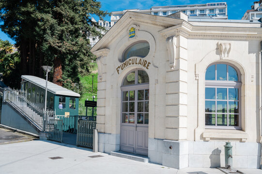 old funicular in pau