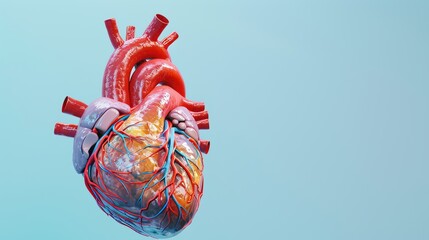 Anatomical part of the human heart.