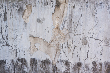 dirty wall concrete old texture cement vintage crack wallpaper background abstract grunge aged...