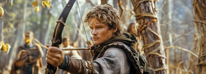 The Prince of Thieves: A Creative Take on Robin Hood in Stock Photography