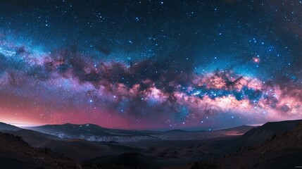 Interstellar Love: Romantic Moments Beneath Enchanting Starlit Skies - obrazy, fototapety, plakaty