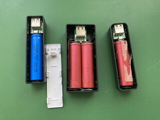 Power bank made from laptop batteries