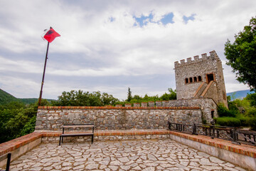 Butrint archeological park in Albania