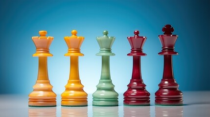 chess pieces on a chessboard