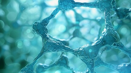 Tissue engineering illustration, develop biological substitutes that restore, maintain or improve tissue function, healthcare background, 16:9