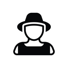 Farmer vector icon