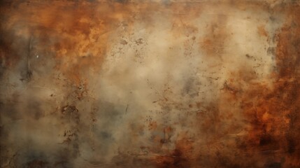 An abstract rusty metal texture with grunge aesthetics perfect for a vintage background - obrazy, fototapety, plakaty