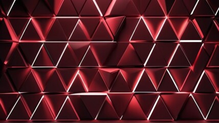 Minimalist Abstract Geometric Red Luxury Wallpaper with Subtle Texture Details