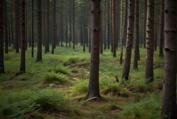Obraz premium The Gloomy Forest