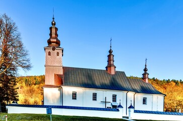 the church of the holy trinity in the city of the old town of the state of the region of the most beautiful