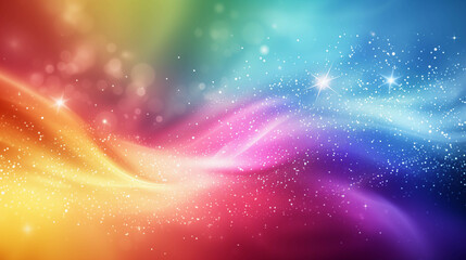 Rainbow pattern background image.