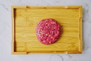 fresh meat with perfect cuts