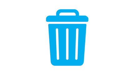 Garbage can,Rubbish bin icon,Trash can
