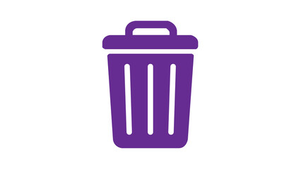 Garbage can,Rubbish bin icon,Trash can