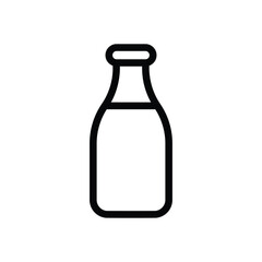 Milk Bottle vector icon