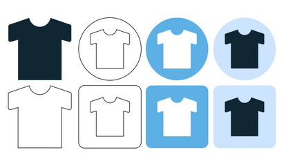 tee shirt icon, laundry, fashion, clothing icon symbol ui and ux design, glyphs and stroke line icon