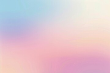 Obraz premium Soft Pastel Pink and Blue Blurred Background with White and Pastel Sky Gradient