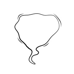 Cartoon balloon Text Element 
