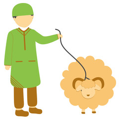 Eid Al Adha Illustration