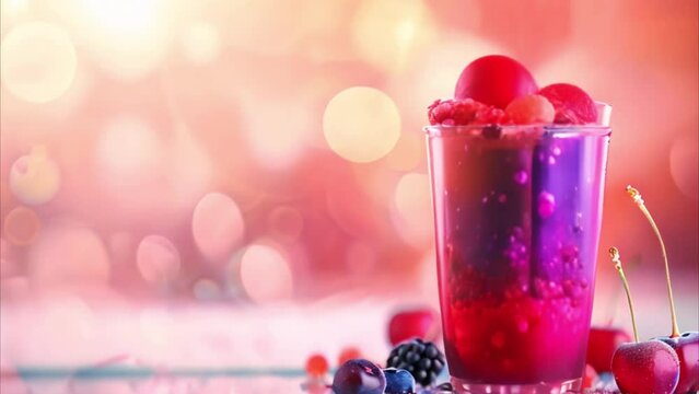  video blackberry and cherry smoothie