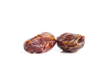 Dates fruit isolated on a white background