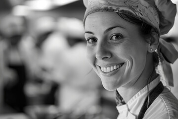 A seasoned chef opens a cooking school - a new venture allowing her to share her culinary expertise and passion with aspiring chefs