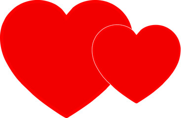 Two Hearts Png - Icon, Transparent Png , Transparent Png Image