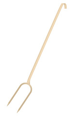 BBQ grill fork. vector illustration