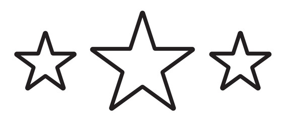 star vector logo. alone star.