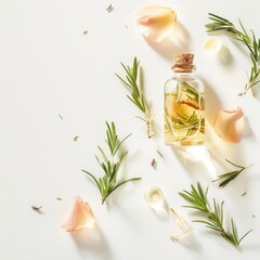 Minimalist Floral Oil Elixir