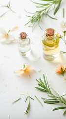 Minimalist Floral Oil Elixir