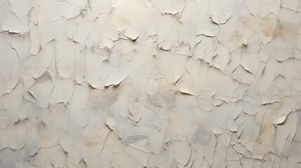 texture papier peint déchiré blanc, craquelé et froissé, généré par IA - obrazy, fototapety, plakaty