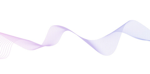 Abstract waves lines flowing curve gradient color on motion background. Abstract white background colorful lines. modern wavy stripes on white background isolated.