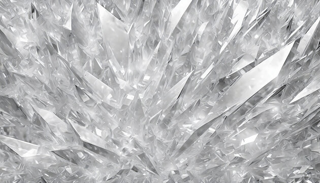 white prism glass abstract texture background ice crystals backdrop wallpaper
