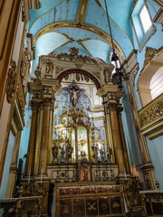 Fototapeta premium Buildings in the historic region of Salvador in the state of Bahia, Brazil
