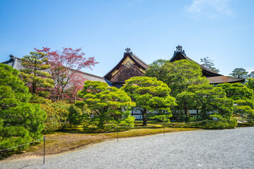 Kyoto Imperial Palace, the former palace of the Emperor of Japan, in Kyoto