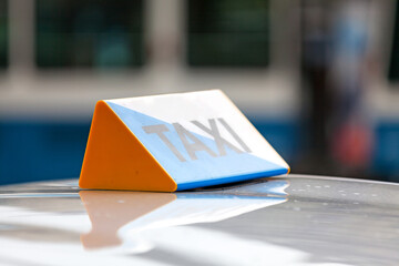 Taxi sign from Zurich