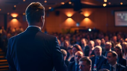 Shareholders Engaged in Keynote Speaker's Future Vision Presentation at Annual Meeting