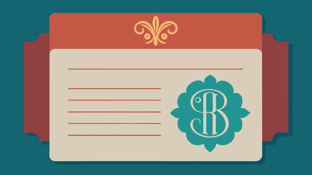 The unique monogram atop the notecard makes it the perfect choice for formal correspondence such as thank you cards or business letters..