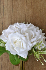 bouque de rosas brancas 
