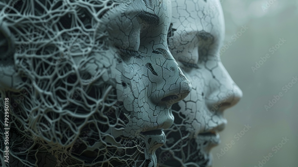 Poster Using electronic patterns and human shape to create a digital twin or machine learning
