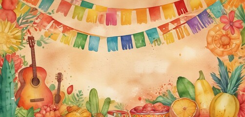 Cinco de mayo holiday background